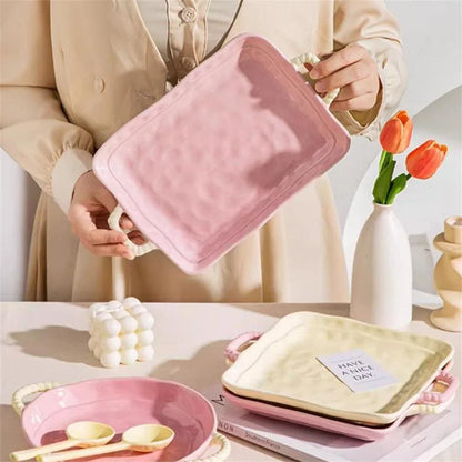 12 Inch, Rectangular Ceramic Plates