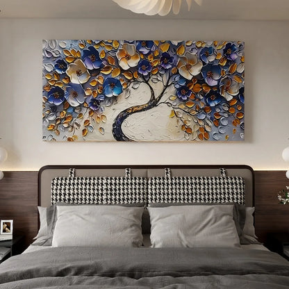 Floral Boho Textured Mural