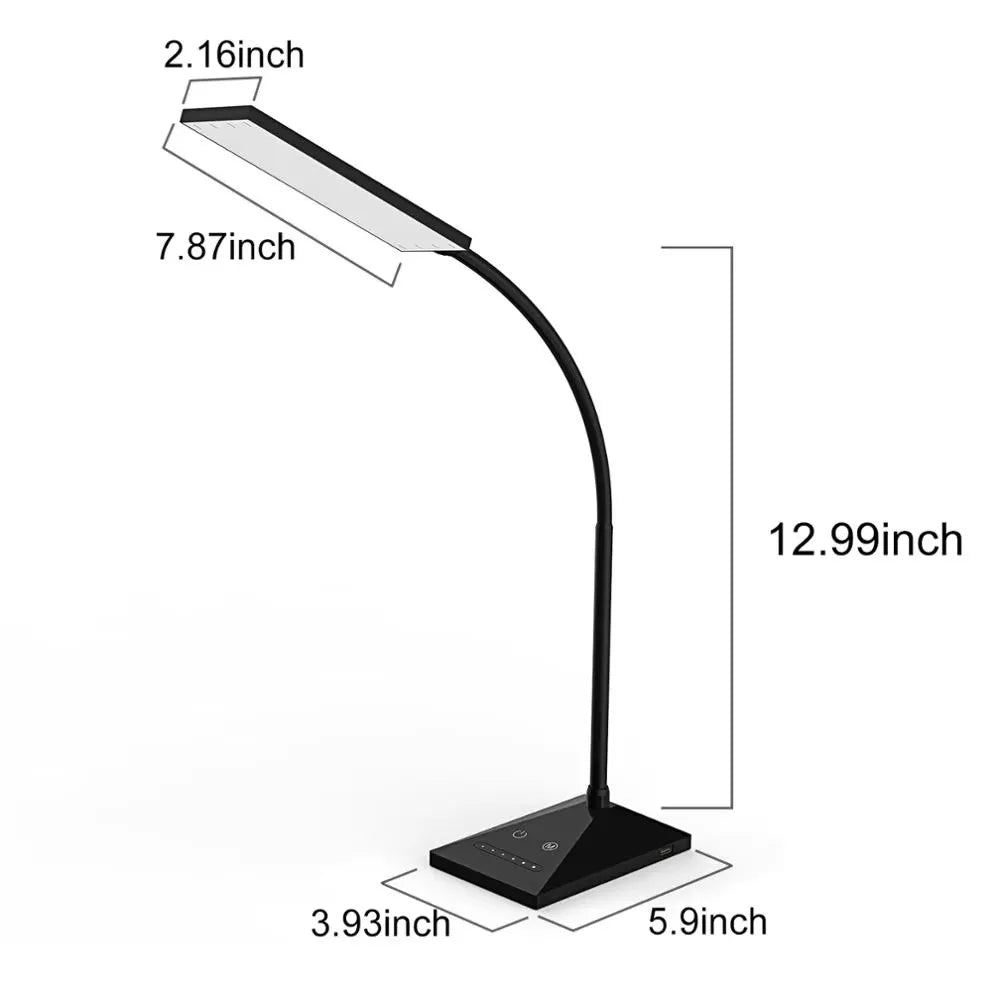 12W 72LED Flexible Desk Lamp