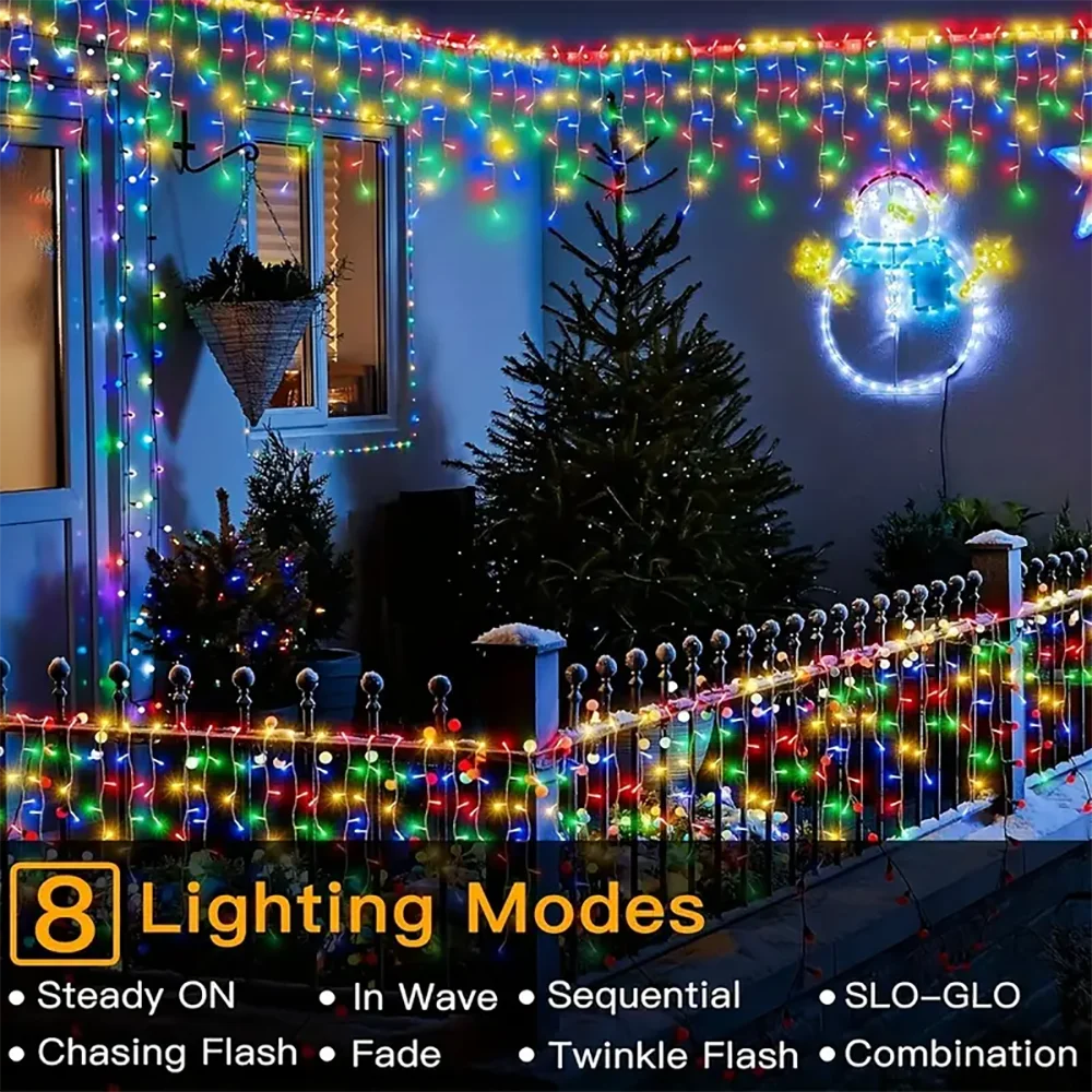Outdoor Solar Christmas Light Fairy String