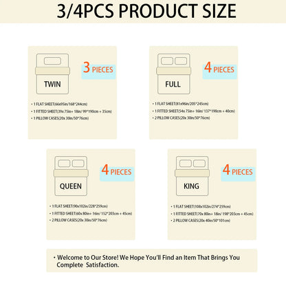 Soft Solid Color Fashionable Home Bedding Set