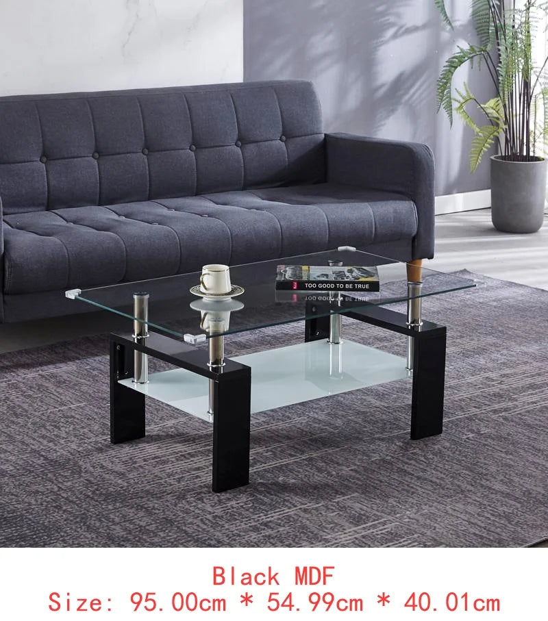 Red Rectangular Coffee Table