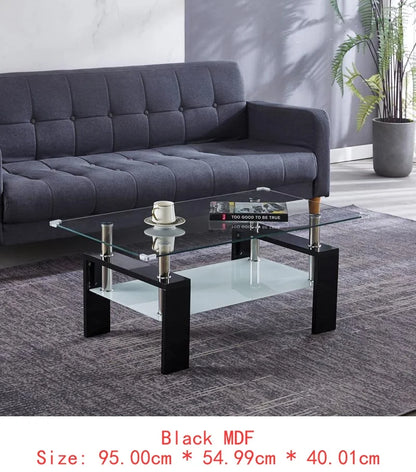 Red Rectangular Coffee Table