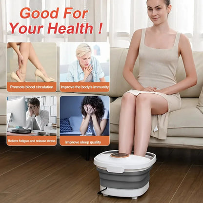 Smart Folding Deep Foot Spa