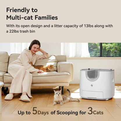 Automatic Self-Cleaning Smart Cat Litter Box