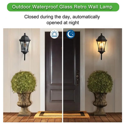 Vintage Outdoor Wall-Mounted Lantern Light