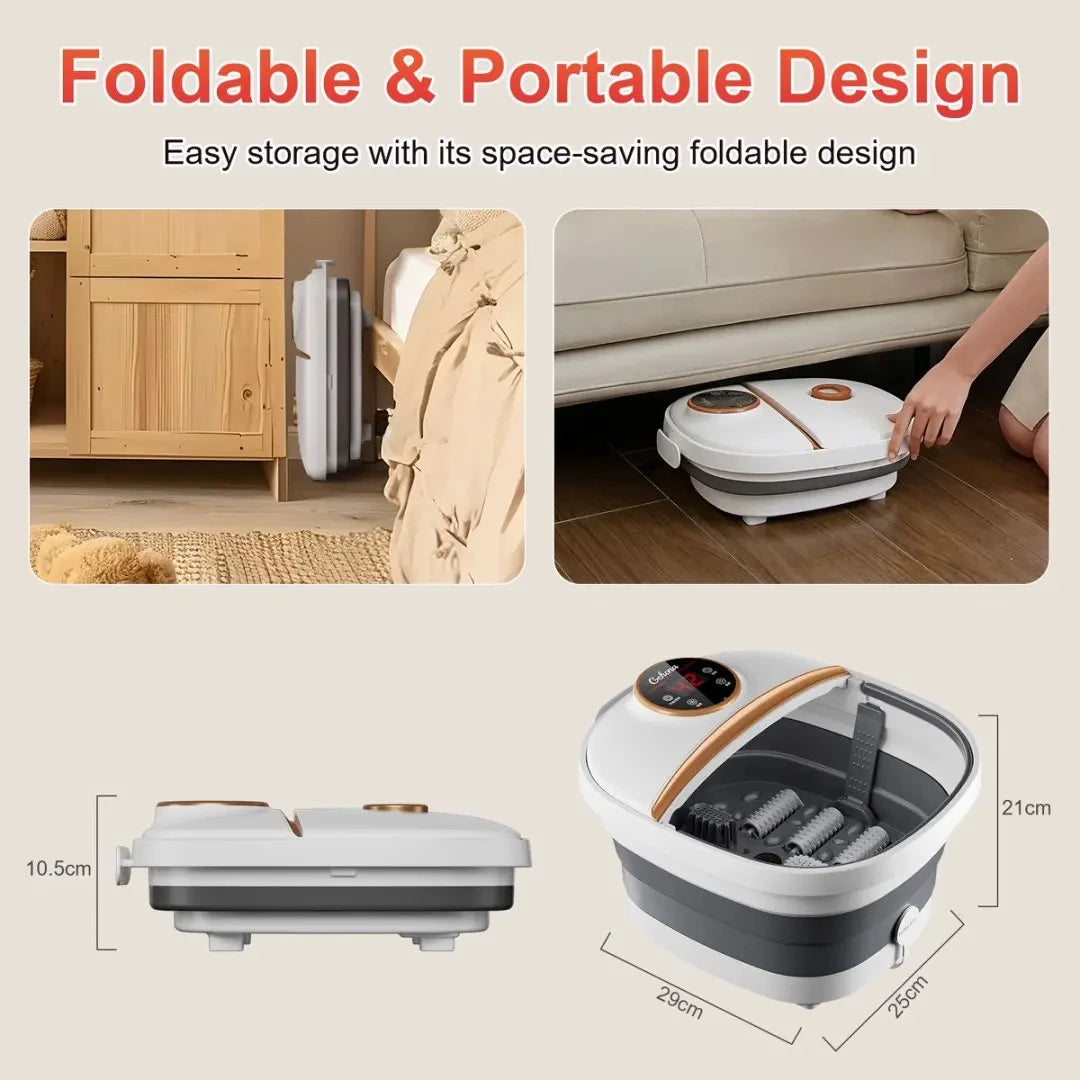 Smart Folding Deep Foot Spa