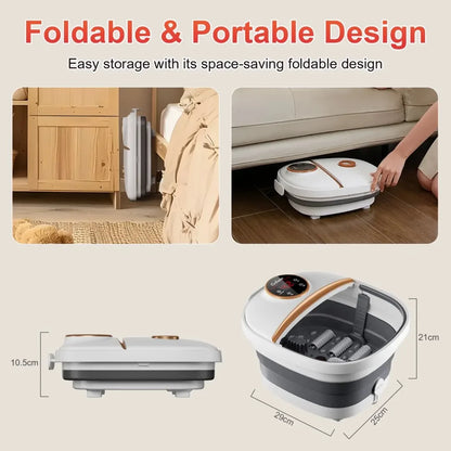 Smart Folding Deep Foot Spa