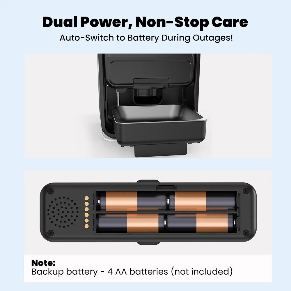 Smart Pet Feeder Automatic with Timed & Quantitative Feeding