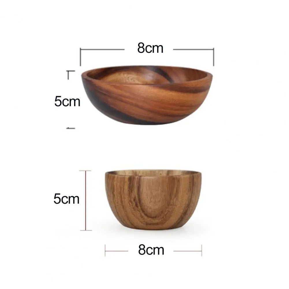 Wooden Salad or Soup Bowl