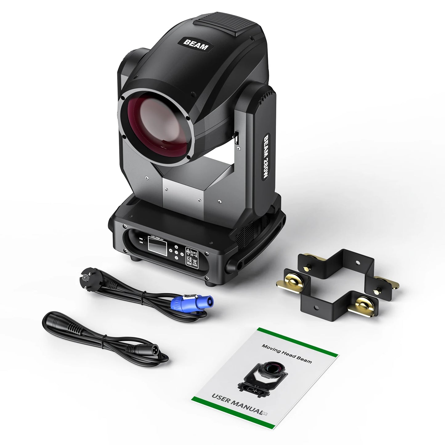 280W Beam Moving Head Light Rainbow Effect 10R 3in1 LED