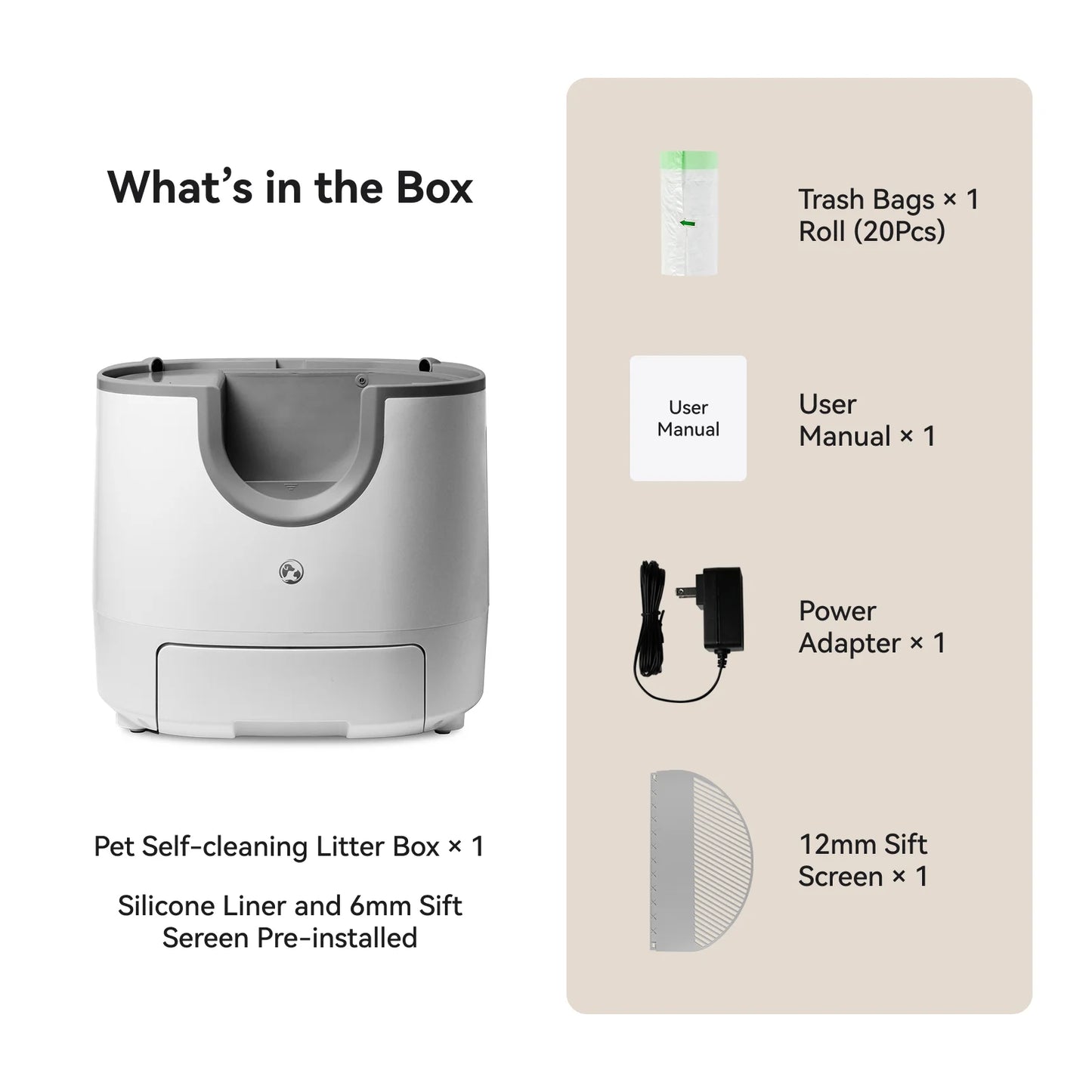 Automatic Self-Cleaning Smart Cat Litter Box