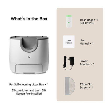 Automatic Self-Cleaning Smart Cat Litter Box