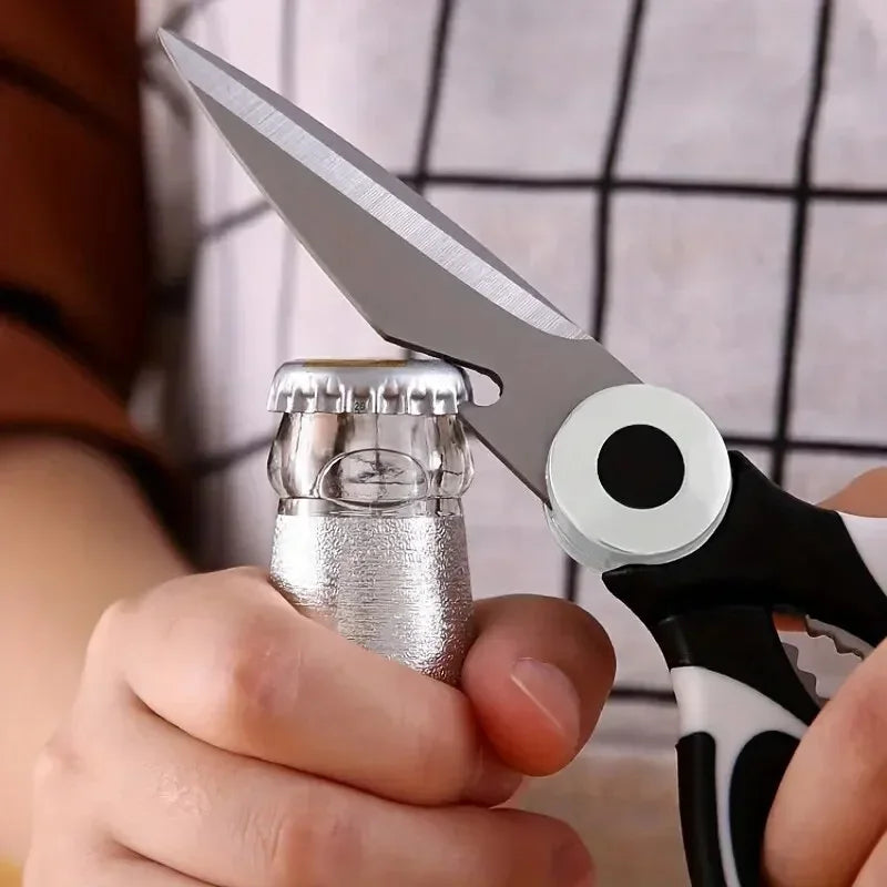 1pc Multifunctional Steel Strong Food Scissors